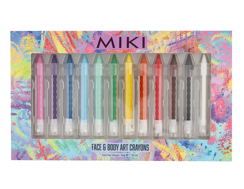 Miki Face And Body Art Crayons