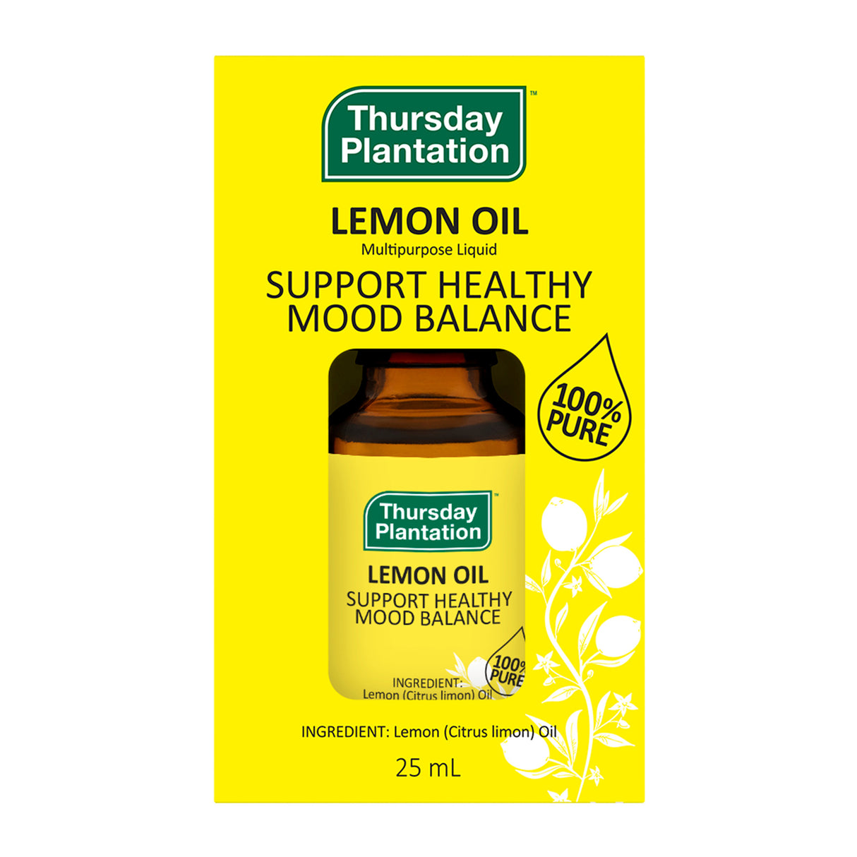 Thursday Plantation Lemon Oil 100% Pure 25ml