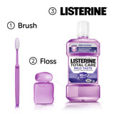 Listerine Total Care Zero Alcohol Antibacterial Mouthwash Less Intense Taste 1L