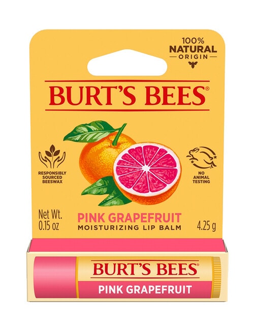BURTS Bees Pink Grapefruit Lip Balm 4.25g