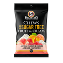 Sugarless Confectionery Assorted Fruit and Cream Chews 70 g