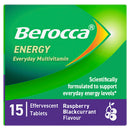 Berocca Raspberry +Blackcurrant Effervescent Tab 15s