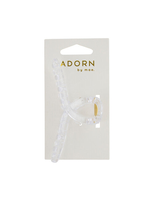 Adorn by Mae Claw Grip Slim Clear