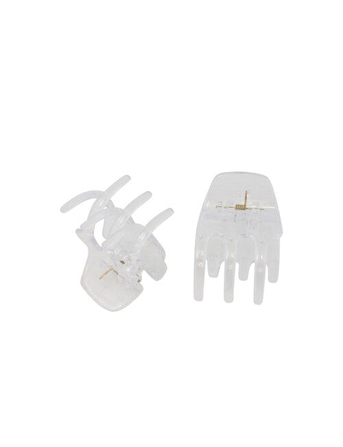 ADORN by Mae Large Clear Grip Claws 2 Pack
