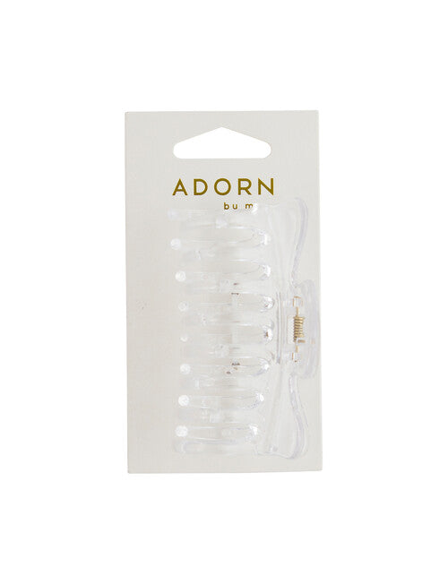 ADORN BY MAE LARGE CLEAR GRIP CLAW