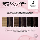 L'Oréal Paris Excellence Crème Permanent Hair Colour - 3 Darkest Brown