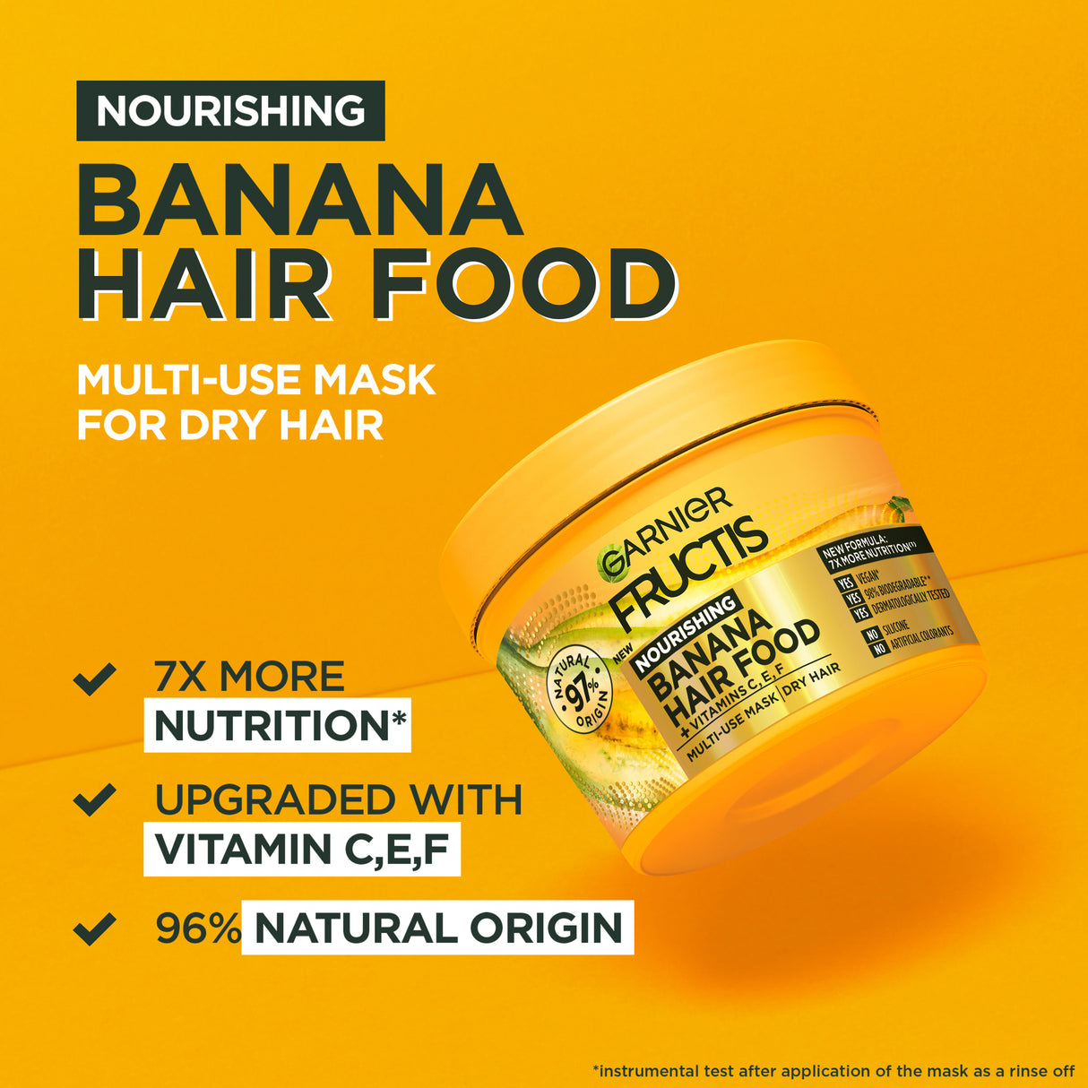 Garnier Fructis Hair Food Dry Hair Nourishing Banana 390ml