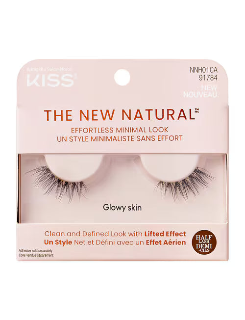 Kiss The New Natural Half Lash Glowy Skin