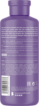 Lee Stafford Bleach Blondes Purple Toning Shampoo 250ml
