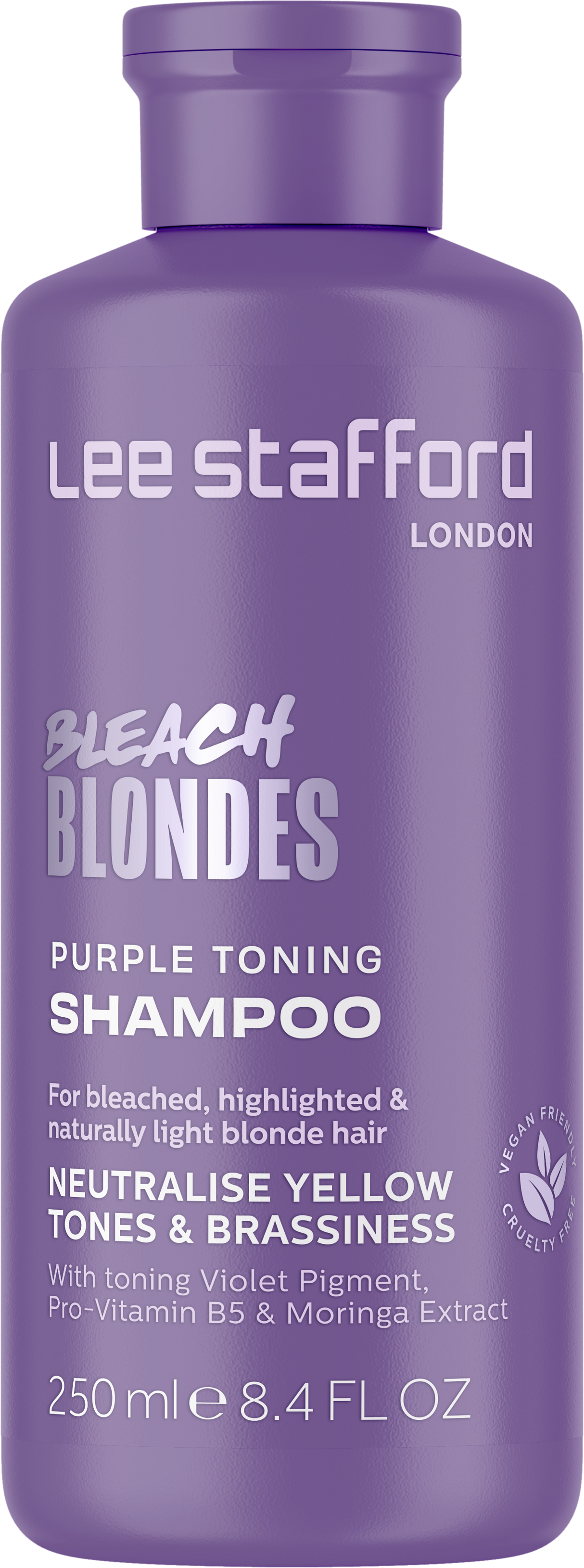 Lee Stafford Bleach Blondes Purple Toning Shampoo 250ml
