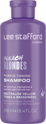 Lee Stafford Bleach Blondes Purple Toning Shampoo 250ml