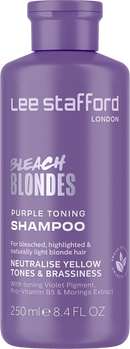 Lee Stafford Bleach Blondes Purple Toning Shampoo 250ml