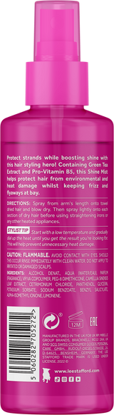 Lee Stafford Styling Heat Protection Shine Mist 200ml