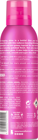  Lee Stafford Lightweight Shine Spray 200ml