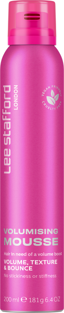 Lee Stafford Volumising Double Blow Mousse 200ml