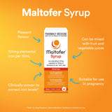 Maltofer Iron Syrup 50mg/5ml 150ml