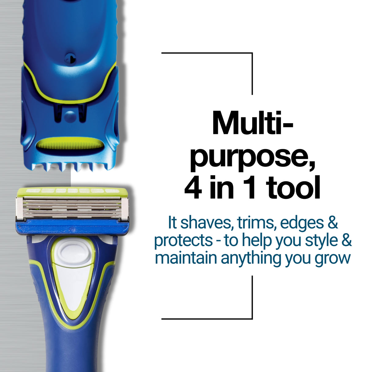 Schick Hydro 5 4-in1 Groomer Razor