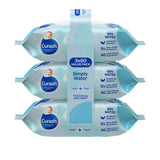 Curash Simply Water Wipes 3x80 Pack