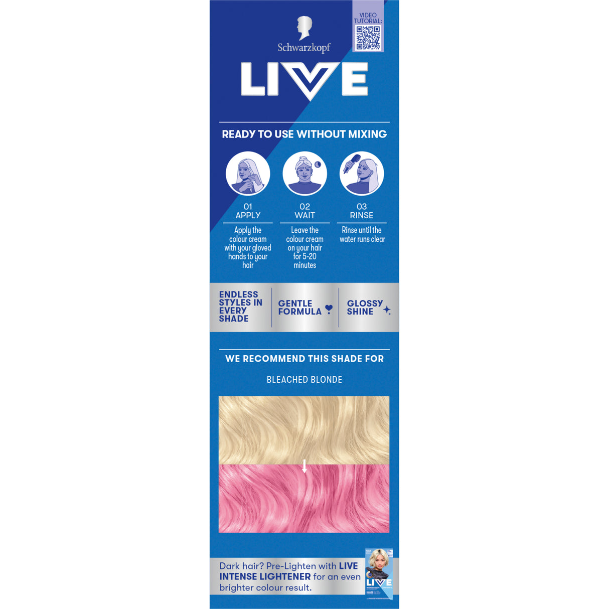 LIVE Colour Pastels C/Candy 75ml