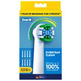 ORAL B Everyday Clean Replacement Brush Head 8pk