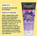 John Frieda Violet Crush Purple Toning Mask 177ml