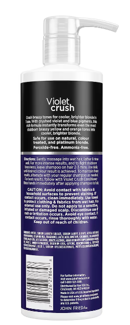 John Freida Violet Crush Intense Purple Shampoo 475ml