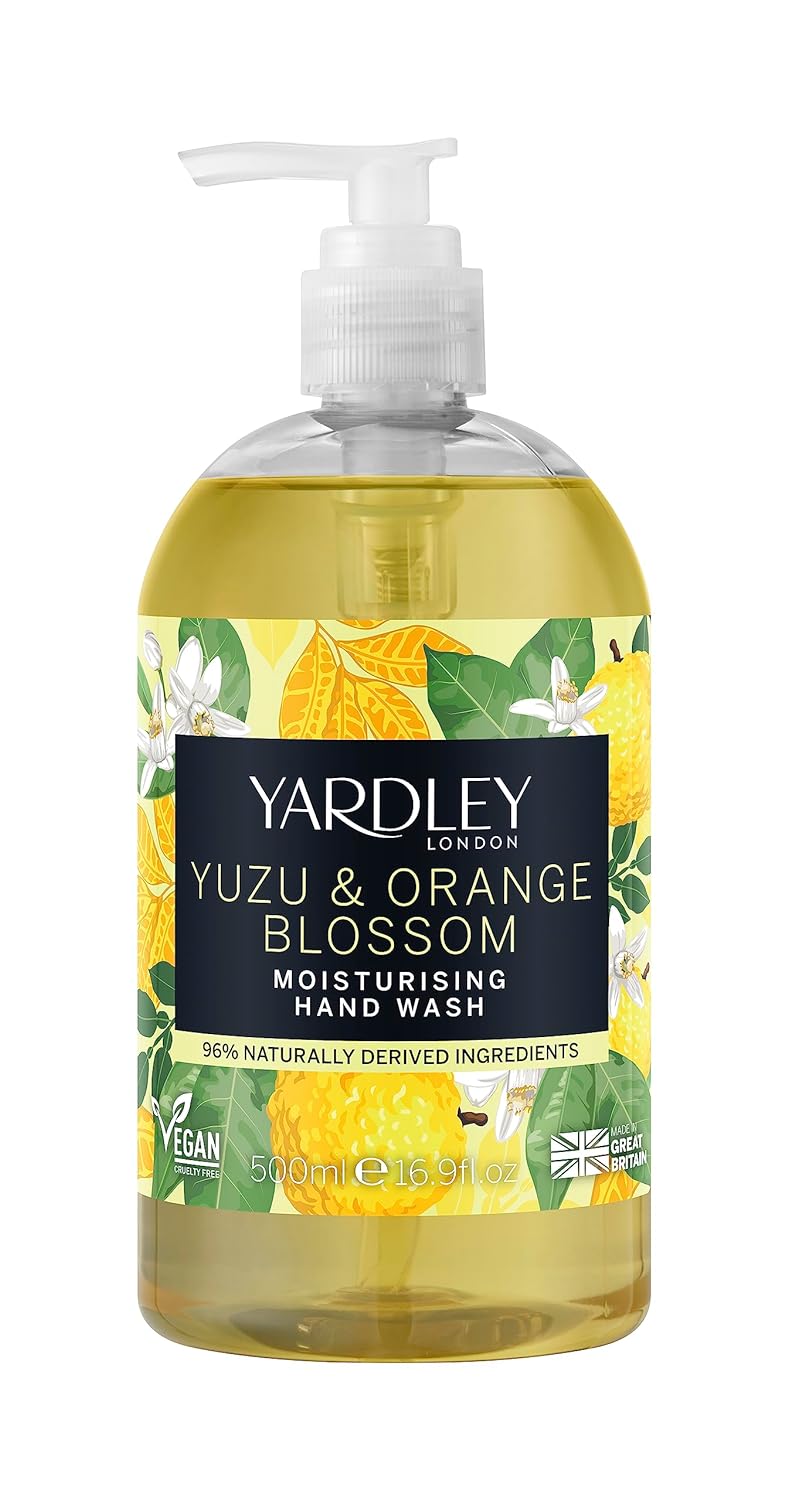 Yardley Hand Wash Yuzu & Orange Blossom 500ml