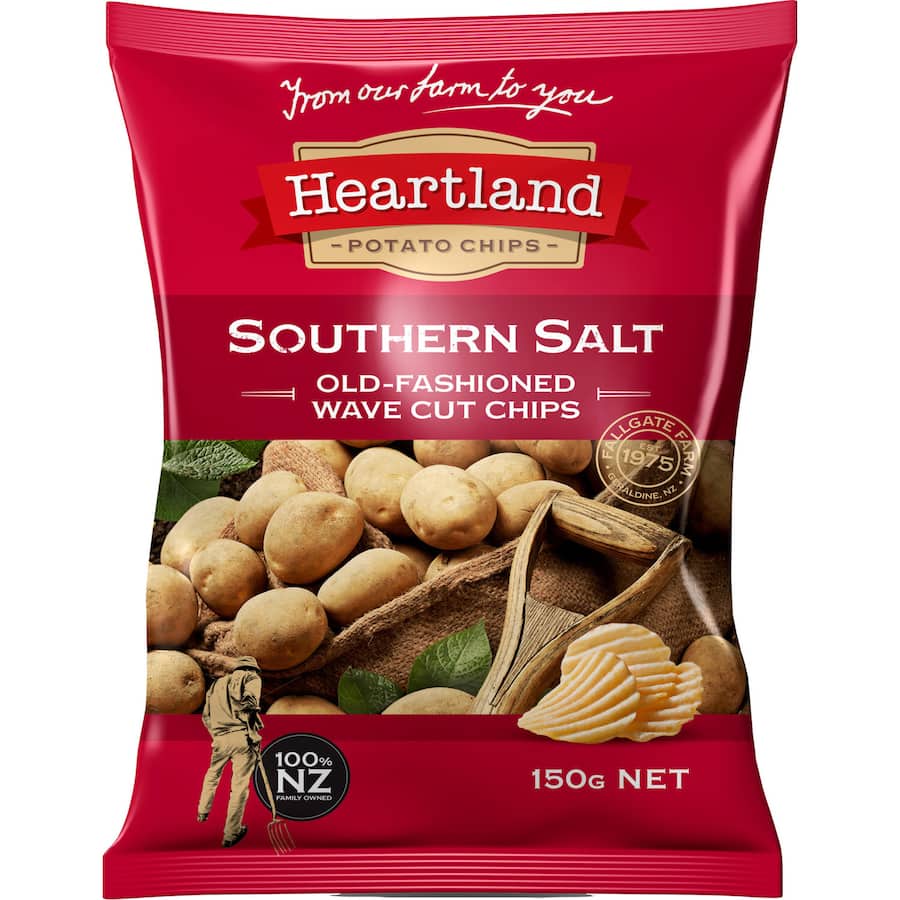 Heartland Chips Southern Salt 40g