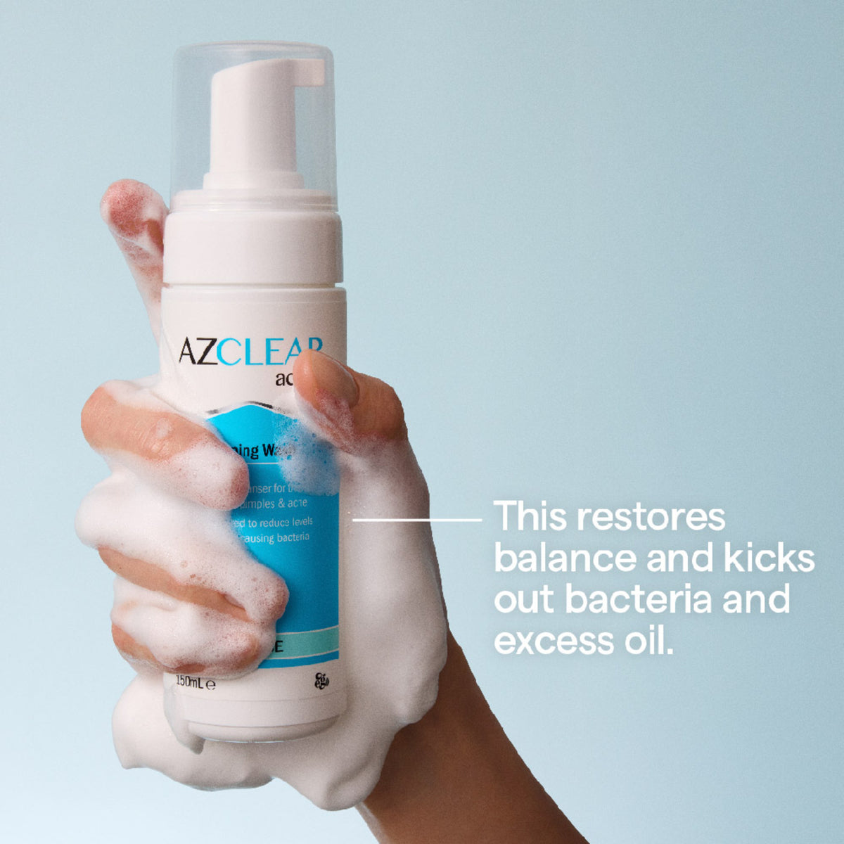 Ego Azclear Action Foaming Wash 150ml