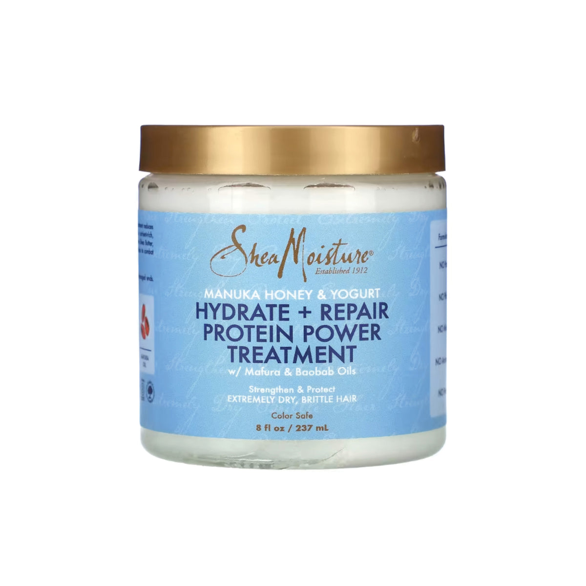 Shea Moisture Hydrate + Repair Protein Power Treatment Manuka Honey & Yogurt 227g