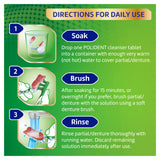 Polident Whitening Daily Cleanser for Dentures 36 Tablets
