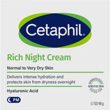 Cetaphil Rich Hydrating Night Cream with Hyaluronic Acid