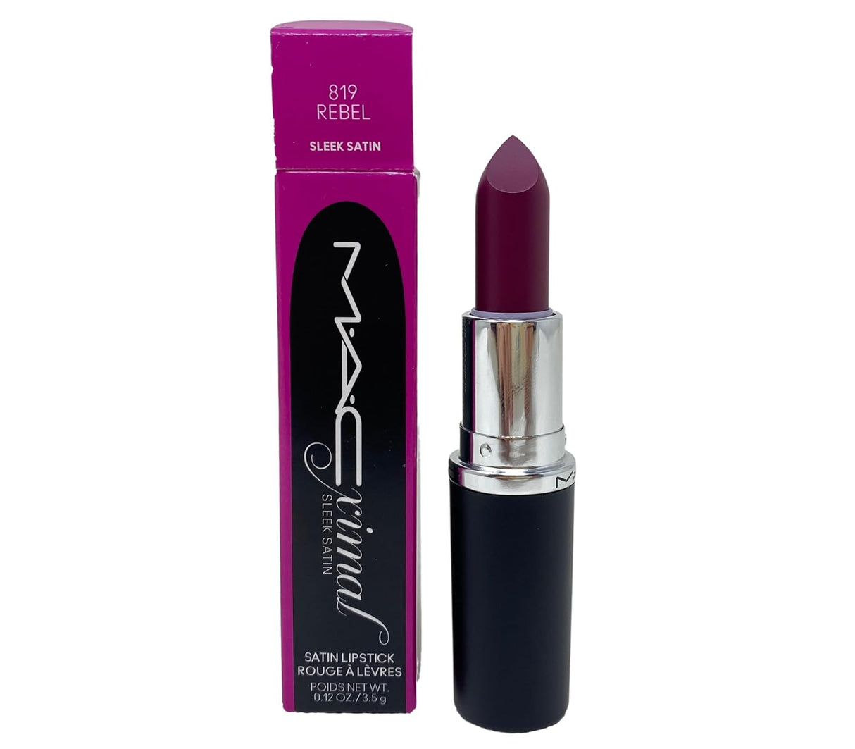 MAC Macximal Satin Lip Stick Rebel 819