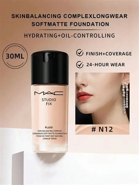 MAC Studio Fix Fluid Foundation N12 30ml