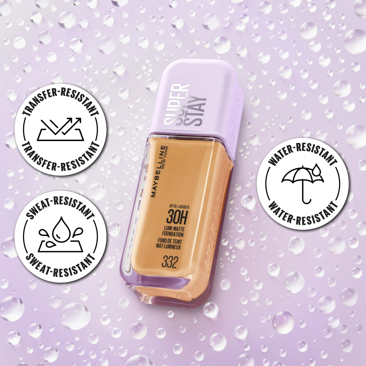 Maybelline Superstay Luminous Matte Foundation 337