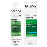 Vichy Dercos Anti-Dandruff Shampoo Oily Hair 200ml