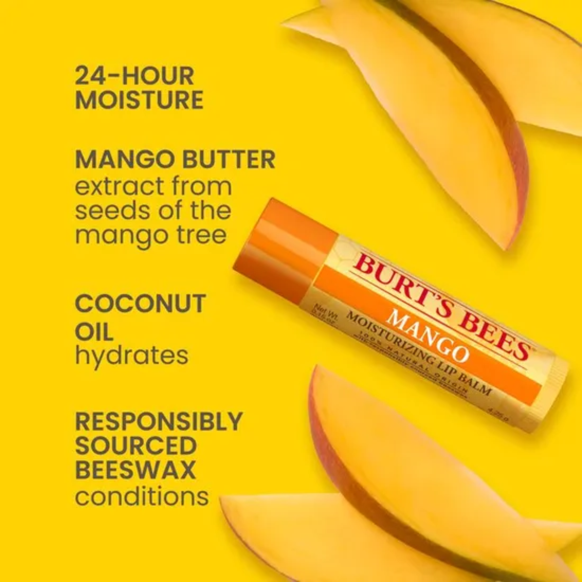 Burt's Bees Mango Hydrating Lip Balm