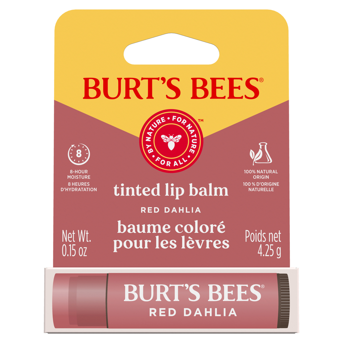Burt's Bees Tinted Lip Balm Red Dahlia