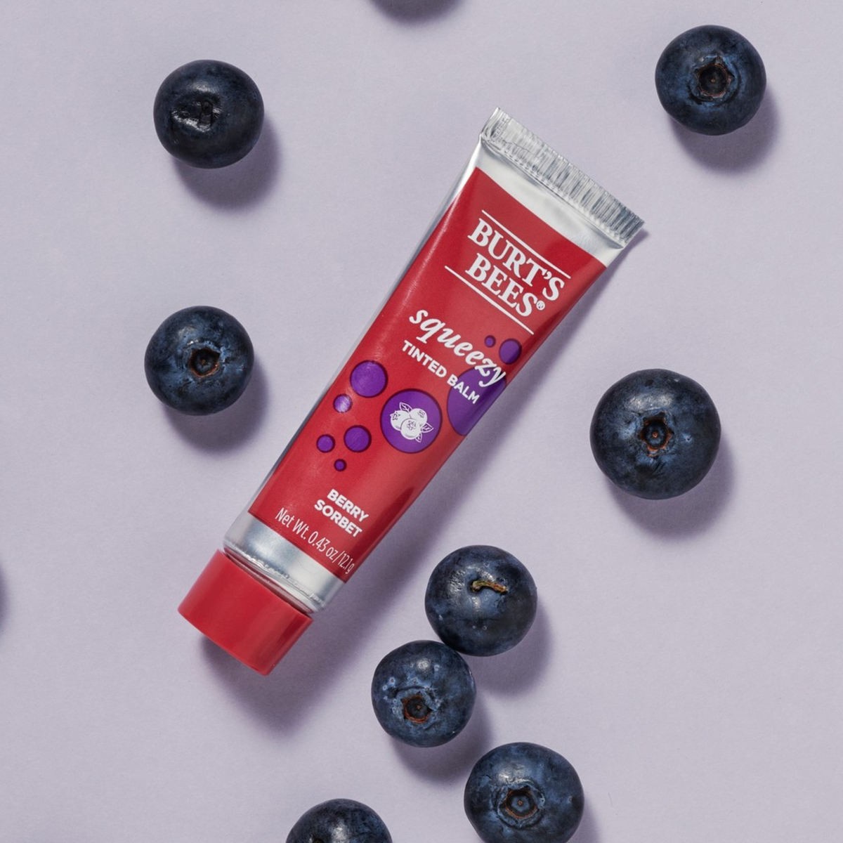 Burt's Bees Lip Balm Squeezy Tint Berry Sorbet