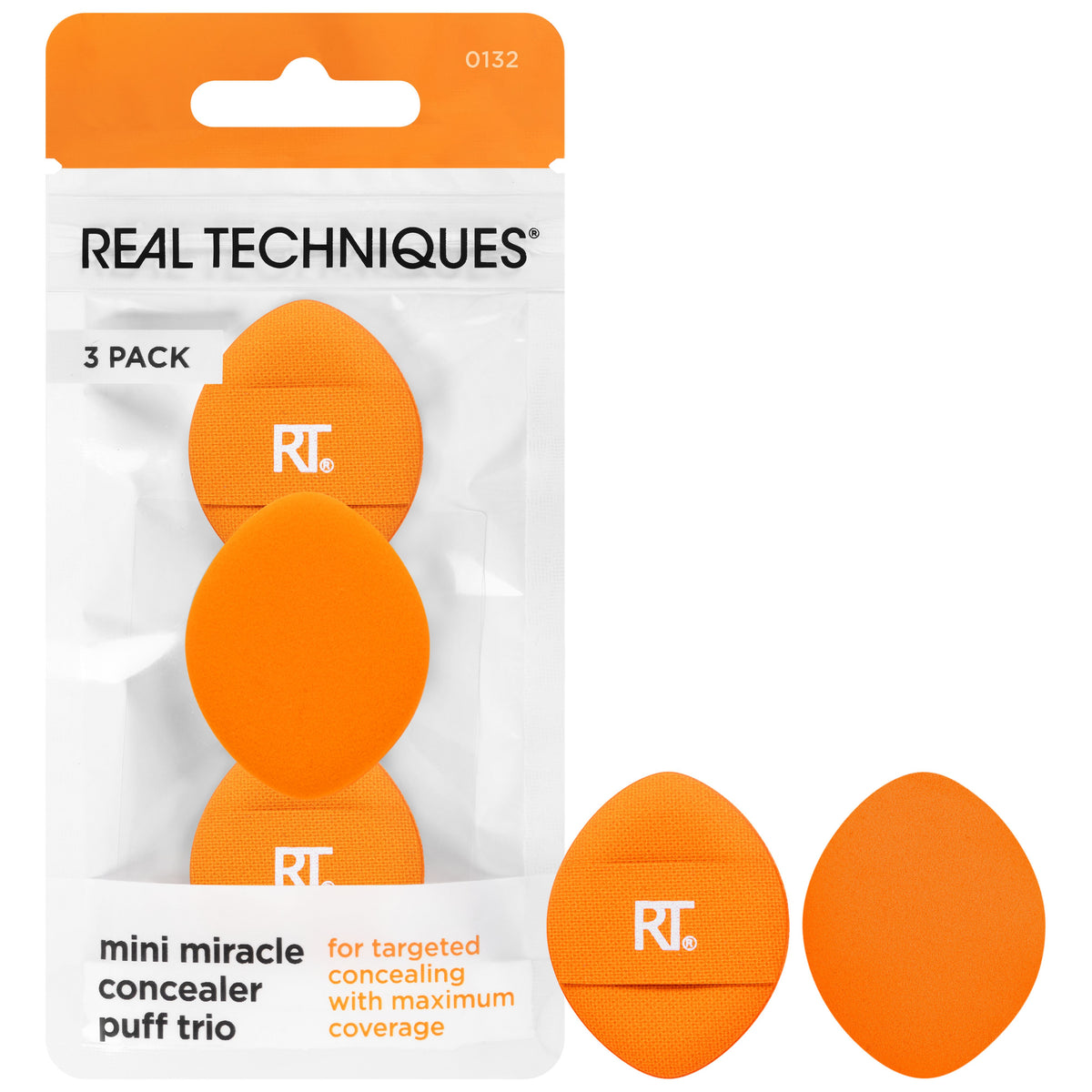 Real Techniques Sponge - Mini Miracle Concealer Puff Trio #0132