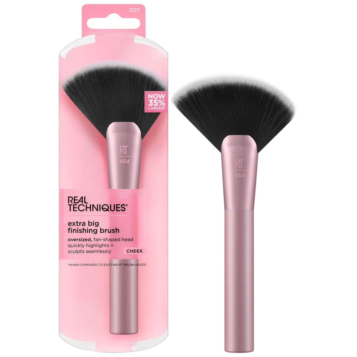 Real Techniques Cheek - Extra Big Finishing brush #10031100