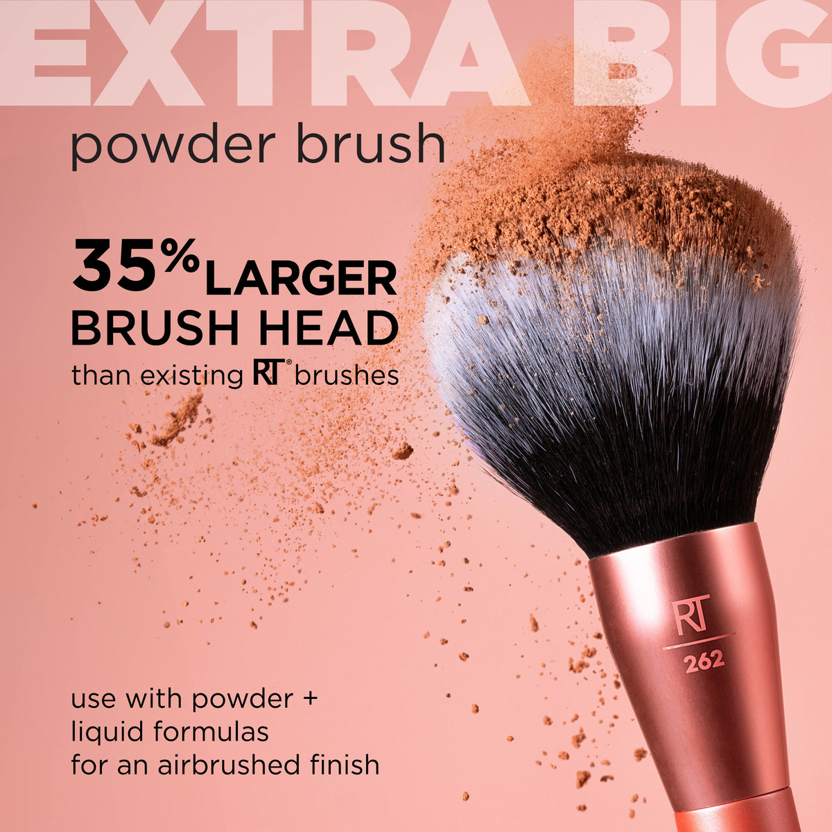 Real Techniques Face - Extra Big Powder Brush #10031200