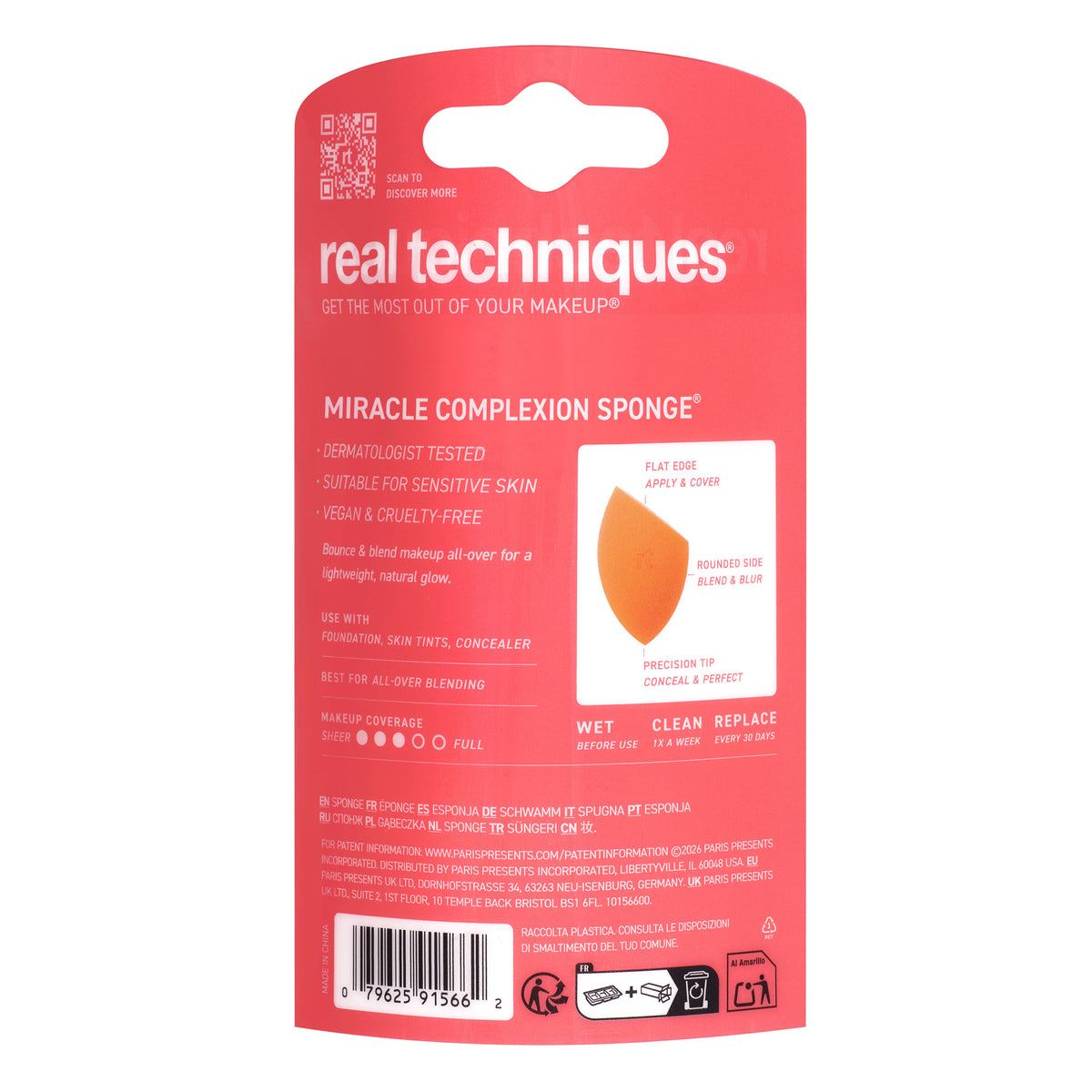 Real Techniques Sponge - Miracle Complexion Sponge #1566