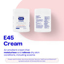 E45 Moisturising Cream for Dry Skin & Eczema 500g