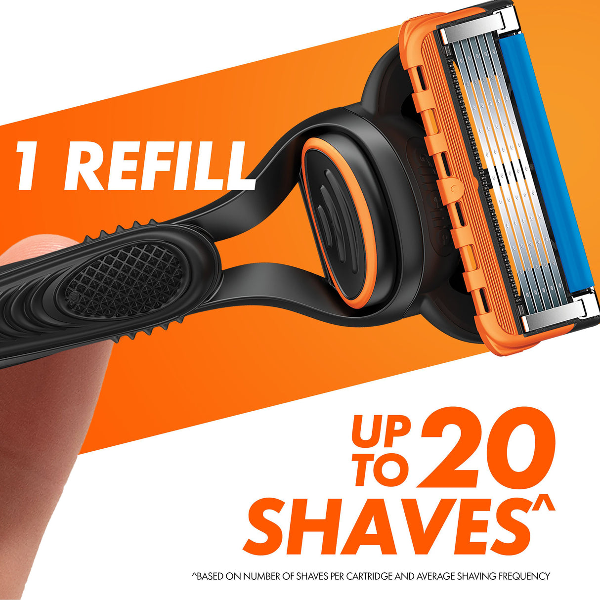 GILLETTE Fusion Manual Cart 15pk