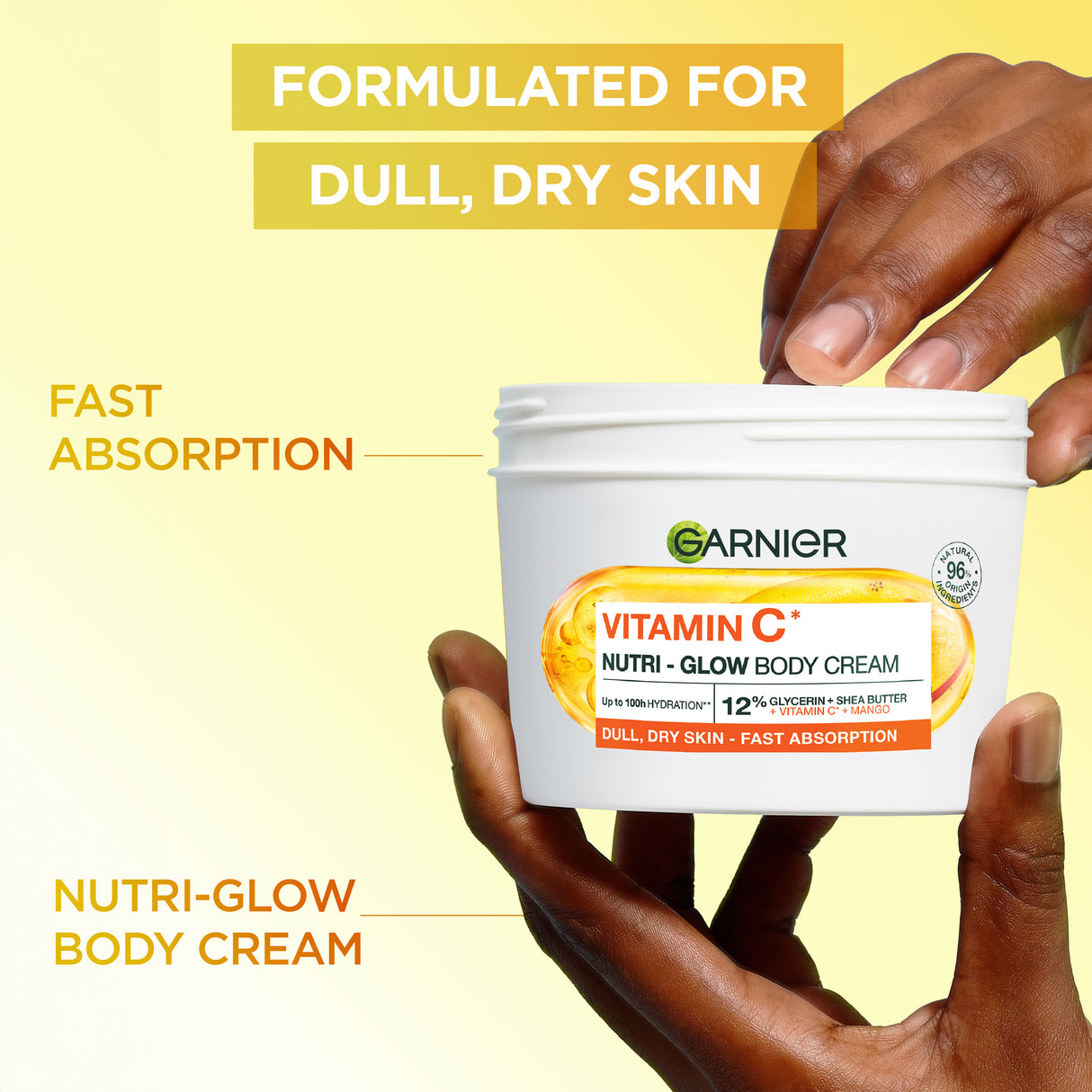 GARNIER Bodyfood Moisturiser Mango 380ml