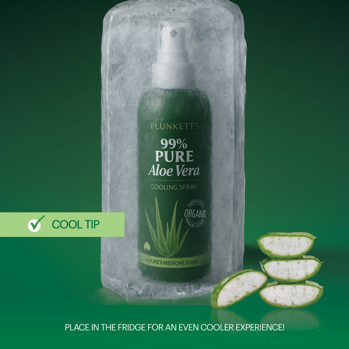 Plunkett's 99% Pure Aloe Vera Cooling Spray 125mL
