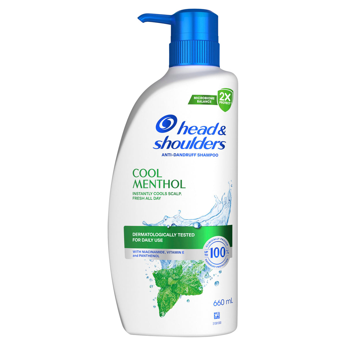 Head & Shoulders Cool Menthol Shampoo 660ml