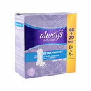 ALWAYS DAILIES Panty Liners Extra Protect Large 68pk