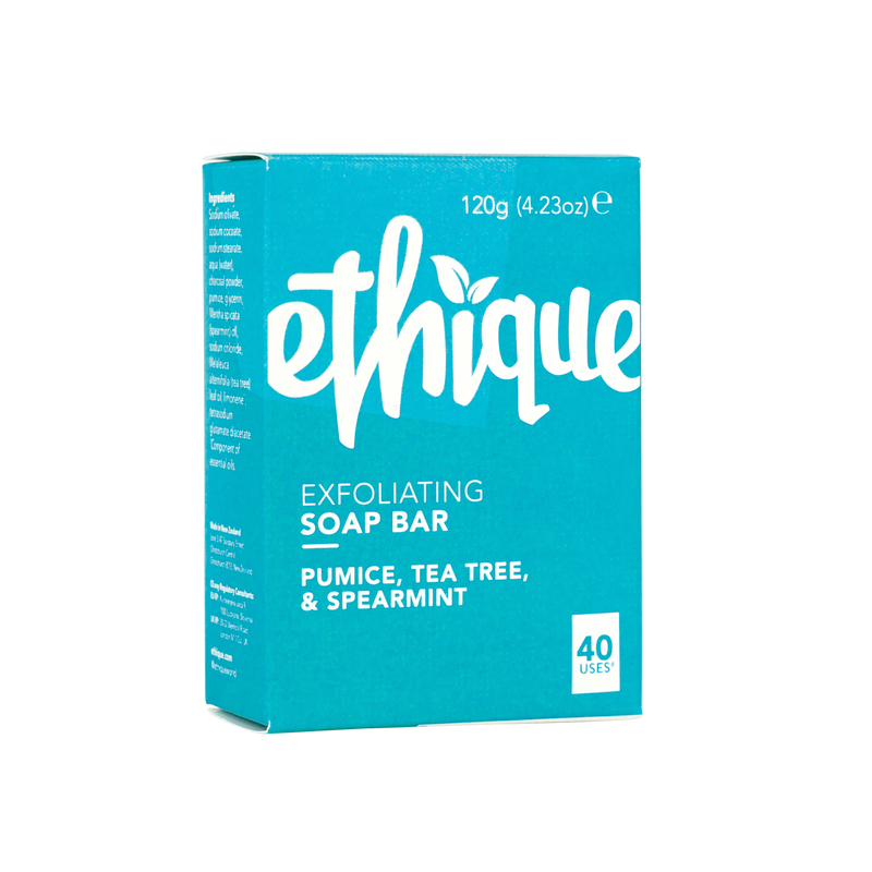 Ethique Pumice, Tea Tree & Spearmint Bodywash Bar 120g